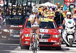 Christophe Riblon wins the 14th stage of the Tour de France 2010
